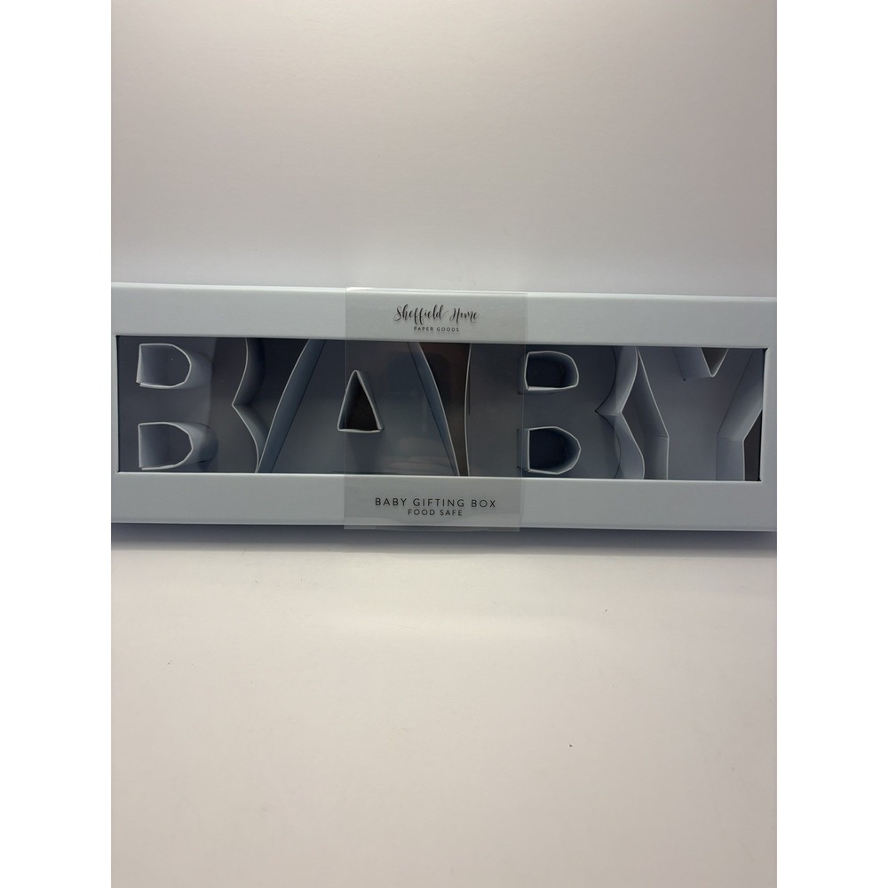 NEW IN BOX - Sheffield Home Paper Goods Blue Baby Gifting Box Boy Shower